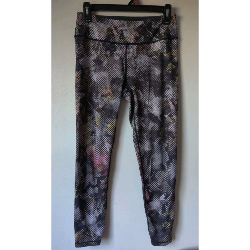 prAna Roxanne Printed‎ Leggings in a Multi-Color Abstract Pattern Size Small